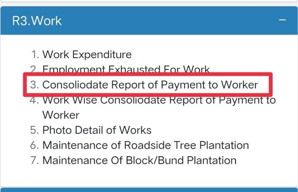 Nrega Payment Check